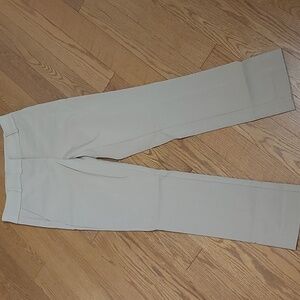 Size 0 Cotton Blend Women's Tan Dress Pants